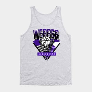 Sacramento Basketball Throwback 90s Webber Tank Top